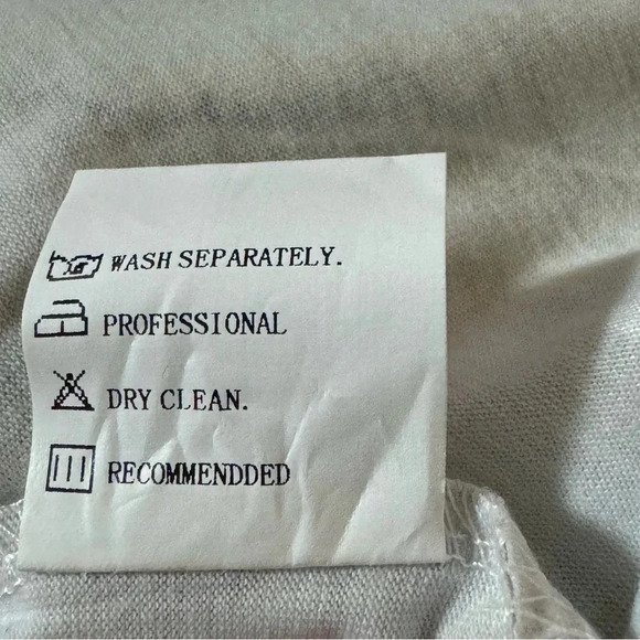 Just Fashion Now XL Shirt Top Brown Abstract Short Sleeve V Neck Knit Stretch - Picture 7 of 8